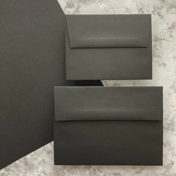 black envelopes